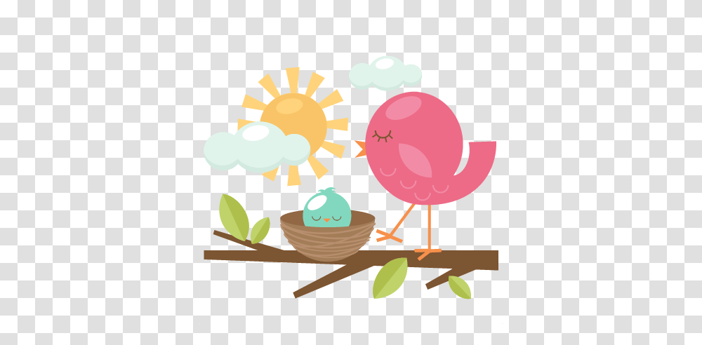 Daily Freebie Miss Kate Cuttables Mom Baby Bird, Transportation, Seesaw, Toy, Vehicle Transparent Png