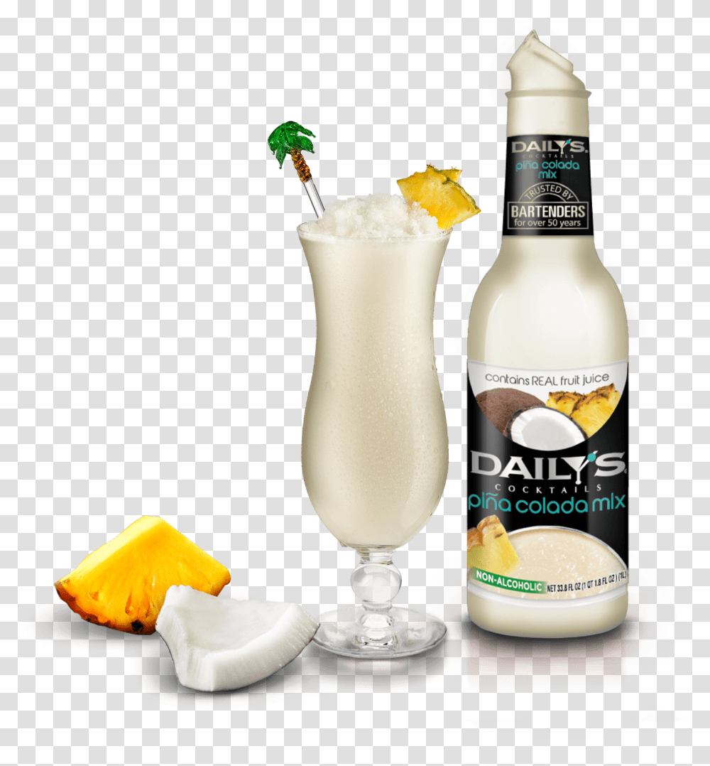 Daily S Dairy Pina Colada MixTitle Daily S Dairy Daily's Cocktails Pina Colada Mix, Alcohol, Beverage, Plant, Milk Transparent Png