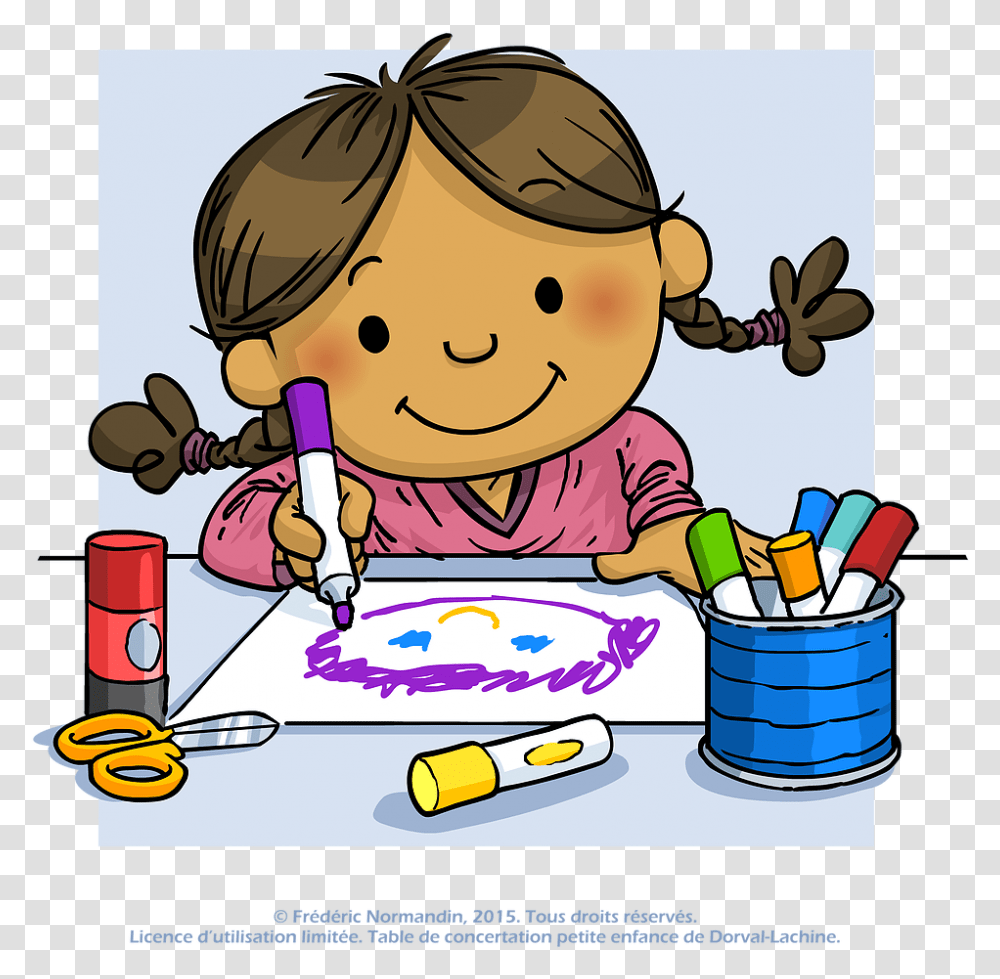 Daily Schedule Clipart Spielen Clipart, Drawing, Girl, Female Transparent Png