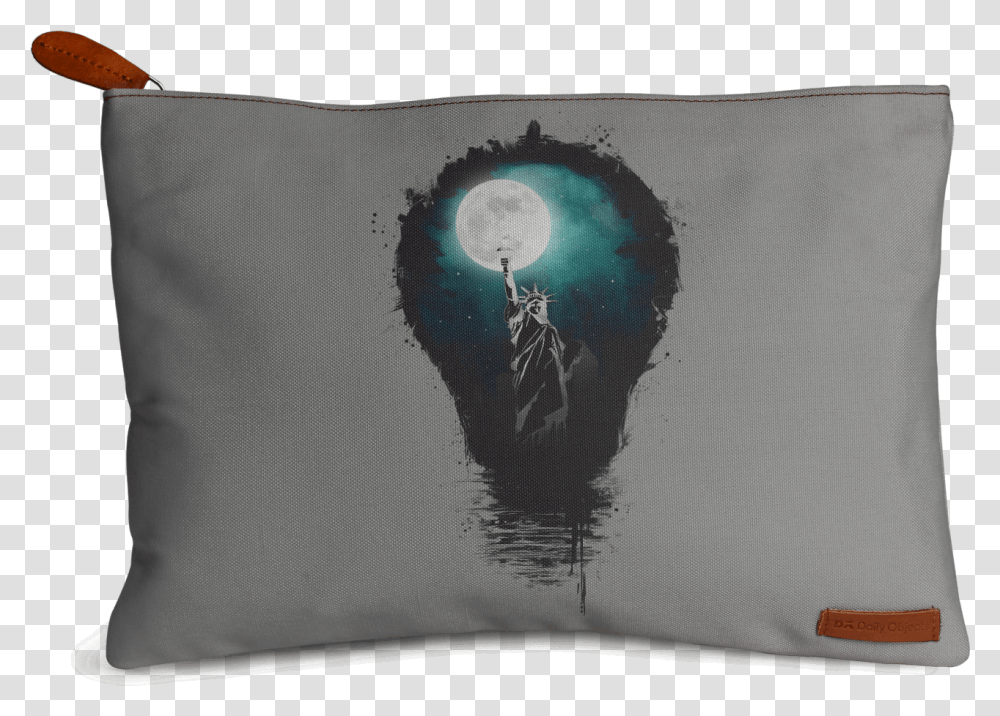 Dailyobjects Big City Lights Jumbo Stash Pouch, Pillow, Cushion Transparent Png