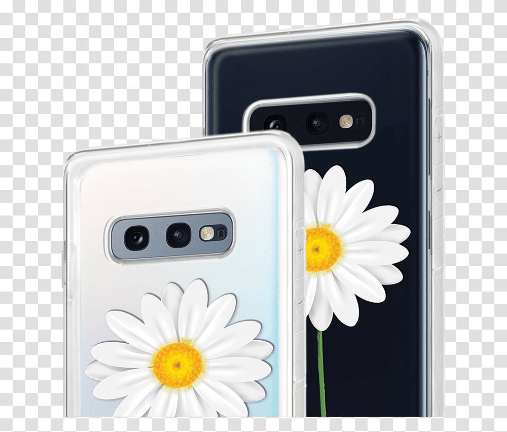 Dailyobjects Clear White Daisy Classic Case Cover For Camera Phone, Flower, Plant, Daisies, Blossom Transparent Png