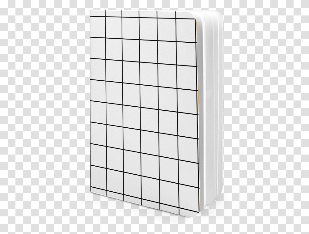 Dailyobjects Grid White A5 Notebook Plain Buy Online Monochrome, Rug, Pattern, Grille Transparent Png