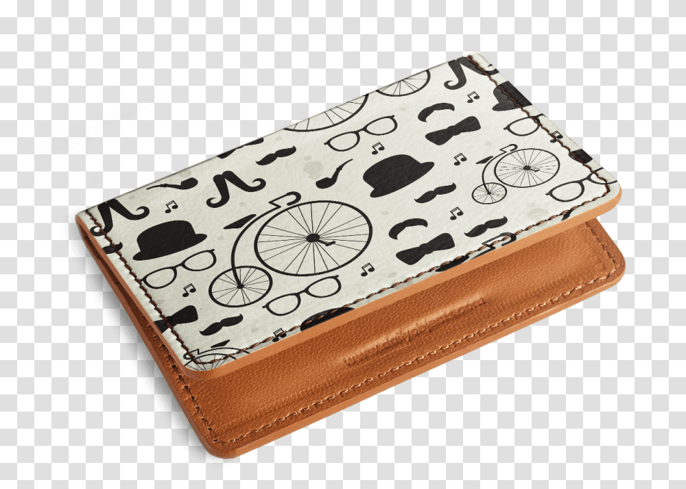 Dailyobjects Hipster Icons Card Wallet Stylish, Pencil Box, Text, Diary, Accessories Transparent Png