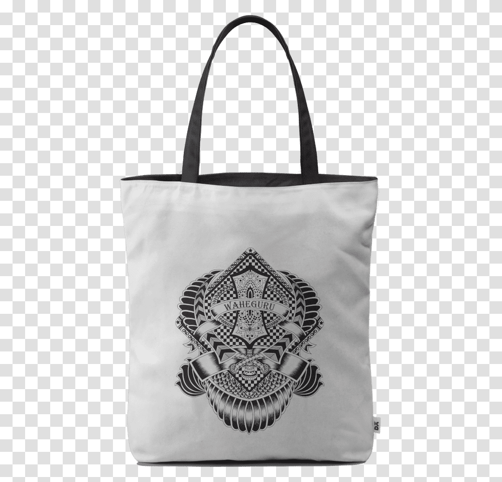 Dailyobjects Khanda Tattoo Carry All Bag Buy Online Khanda Tattoo, Handbag, Accessories, Accessory, Tote Bag Transparent Png