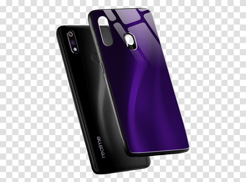 Dailyobjects Lightning Purple Glass Case Cover For Oppo Smartphone, Mobile Phone, Electronics, Cell Phone, Iphone Transparent Png