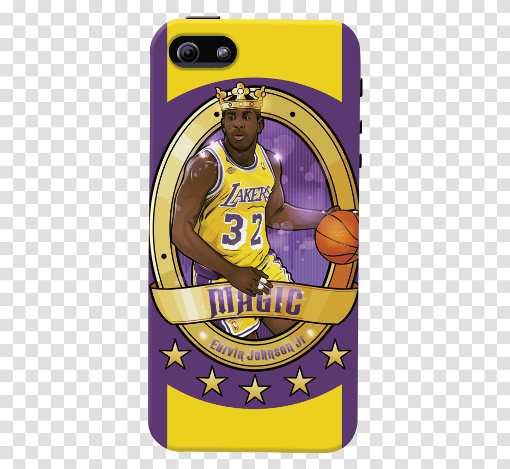 Dailyobjects Magic Johnson Case For Iphone 55s Buy Online Magic Johnson, People, Person, Human, Team Sport Transparent Png
