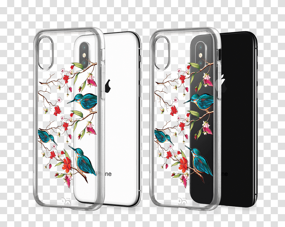 Dailyobjects Melody Birds Classic Clear Case Cover For Iphone X Iphone, Mobile Phone, Electronics, Cell Phone, Animal Transparent Png