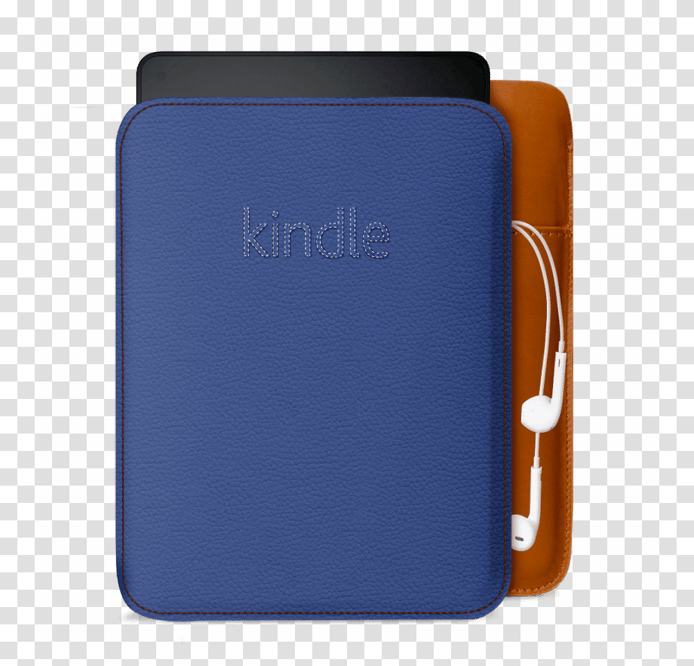 Dailyobjects Stitched Deep Blue Real Leather Sleeve Case Cover, Diary, Wallet, Accessories Transparent Png