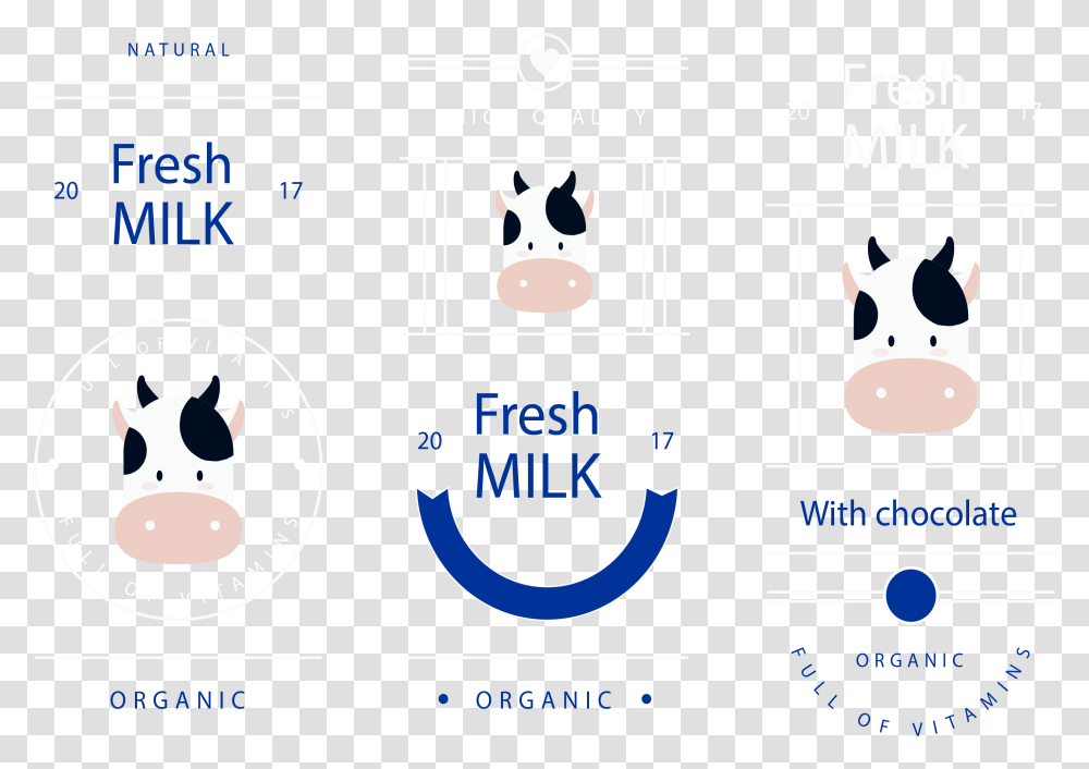 Dairy Cartoon, Animal, Mammal, Number Transparent Png