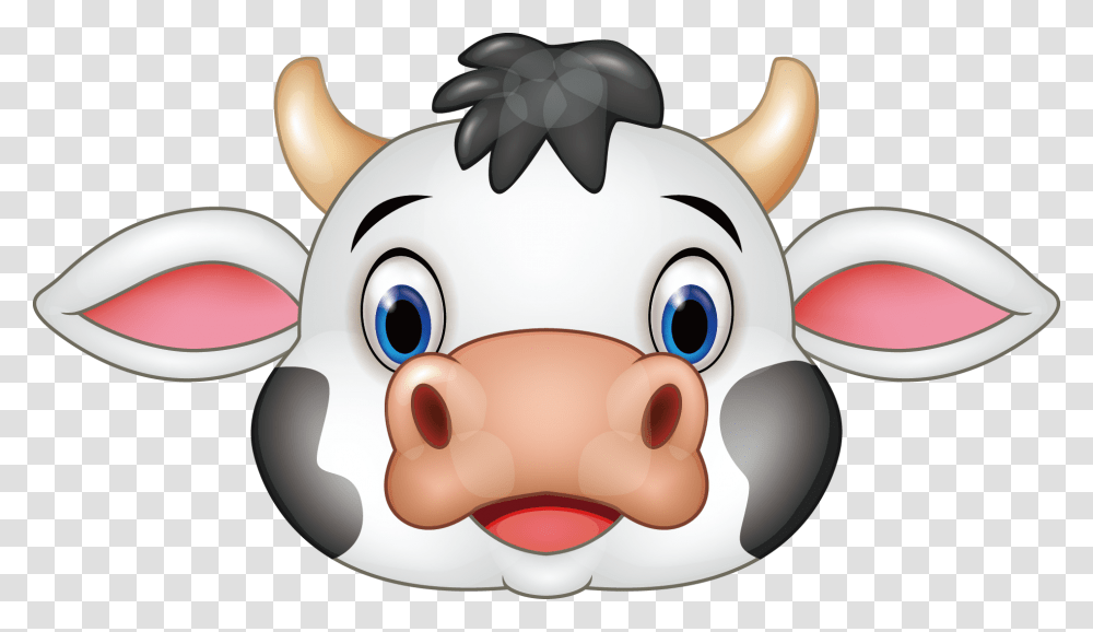 Dairy Cattle Clip Art Cow Ears Clipart, Mammal, Animal, Toy, Pig Transparent Png