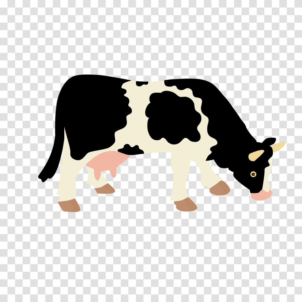 Dairy Clipart Vector, Cow, Cattle, Mammal, Animal Transparent Png