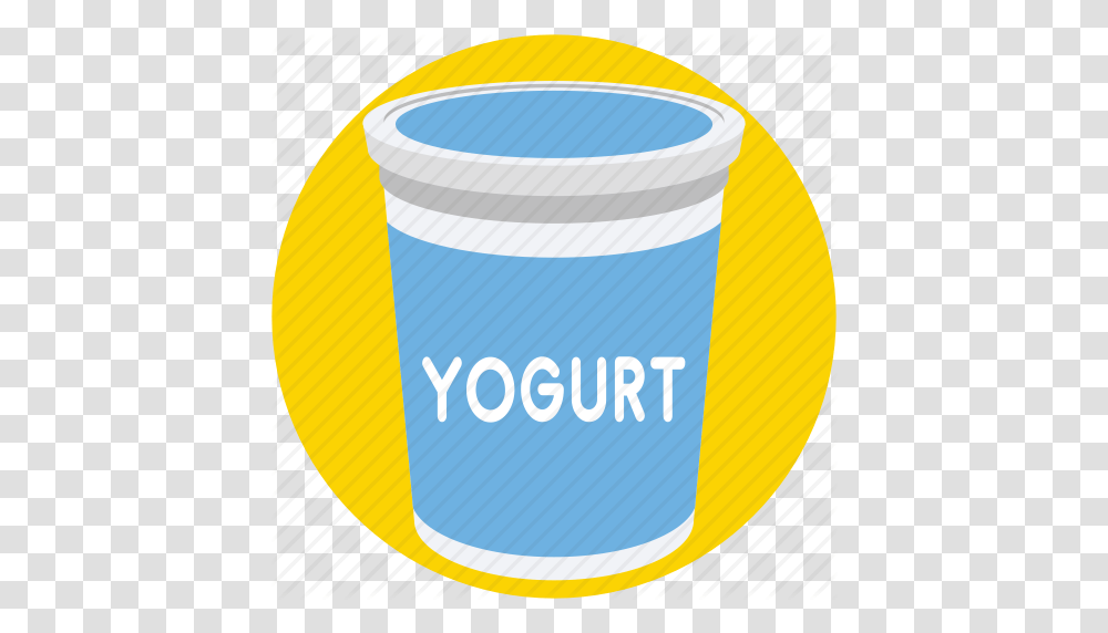 Dairy Food Milk Yogurt Yogurt Cup Icon, Coffee Cup, Tape, Bucket Transparent Png