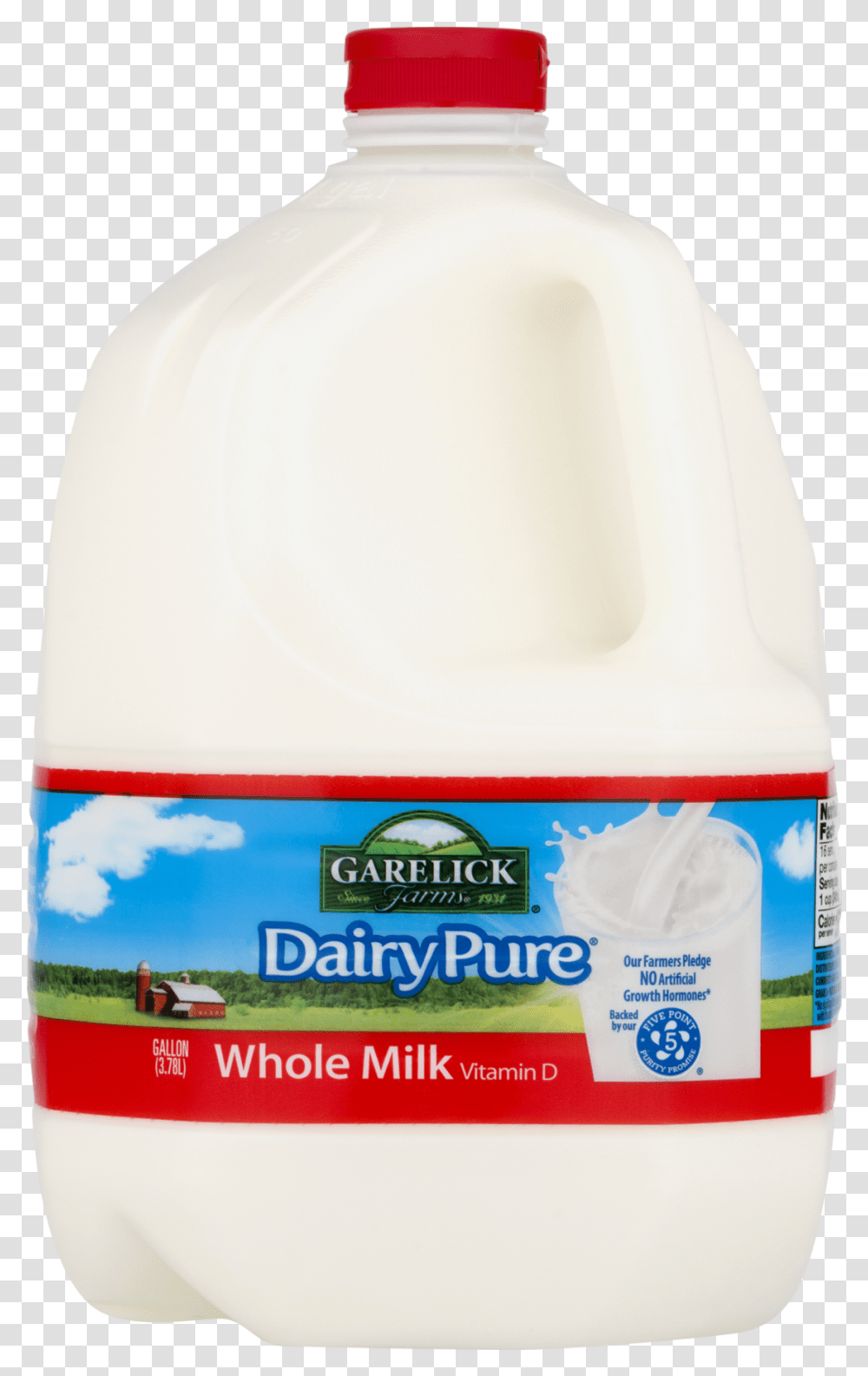 Dairy Pure Whole Milk 1 Gallon, Beverage, Drink, Snowman, Winter Transparent Png