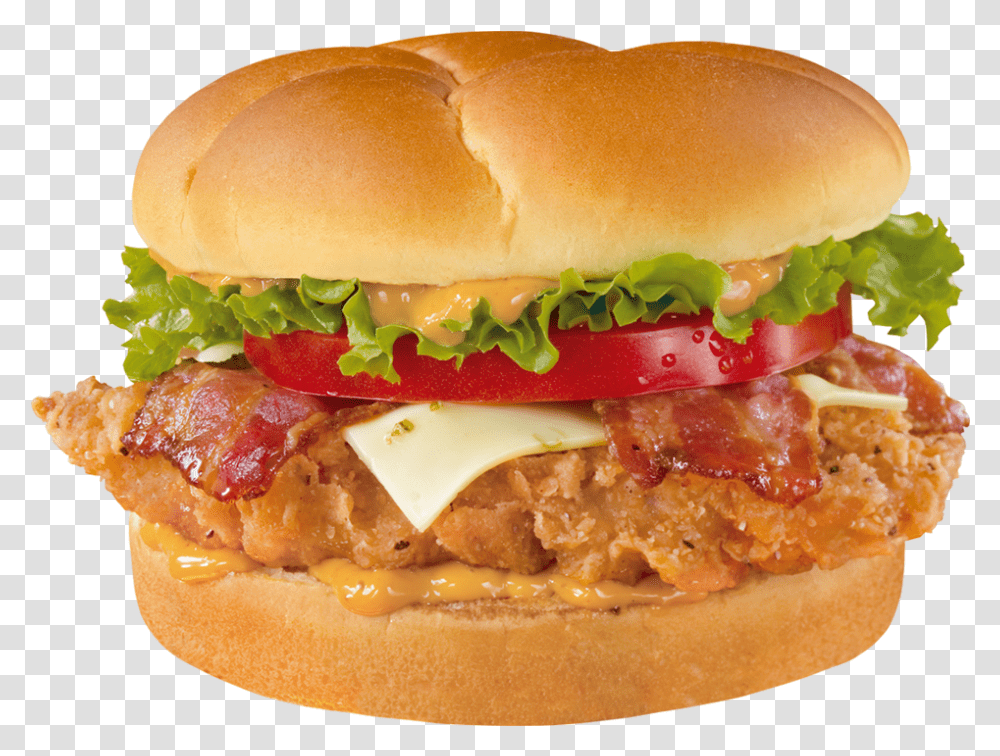 Dairy Queen Flamethrower Crispy Chicken Sandwich, Burger, Food Transparent Png