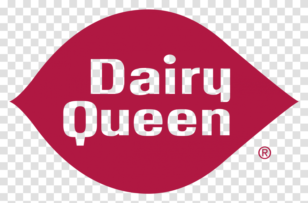 Dairy Queen Logo 6 Image Logo Dairy Queen, Label, Text, Word, Symbol Transparent Png