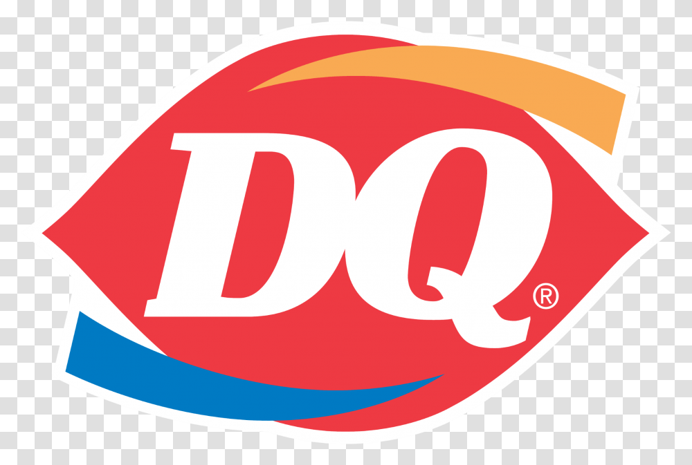 Dairy Queen Logo, Label, Food Transparent Png
