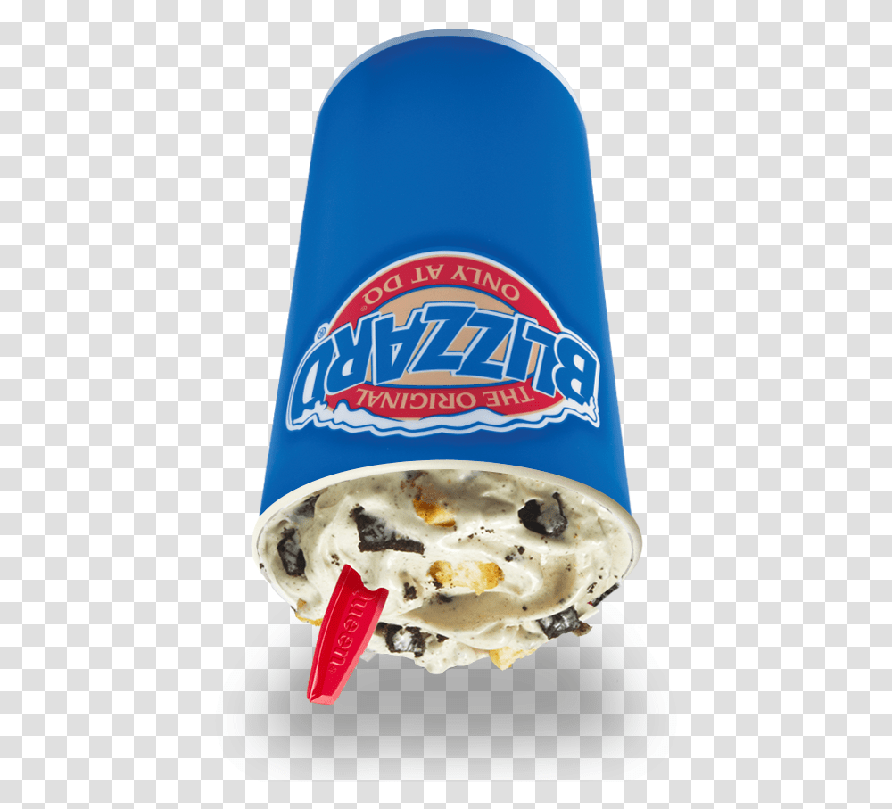 Dairy Queen Oreo Cheesecake Blizzard, Dessert, Food, Yogurt, Cream Transparent Png