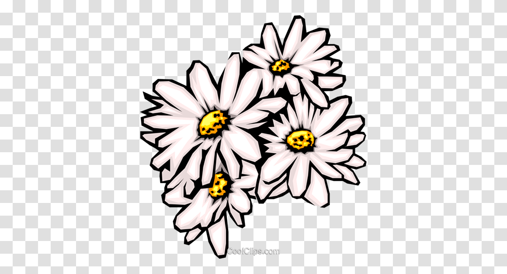 Daisies Black And White Clip Art Usbdata, Plant, Honey Bee, Insect, Invertebrate Transparent Png