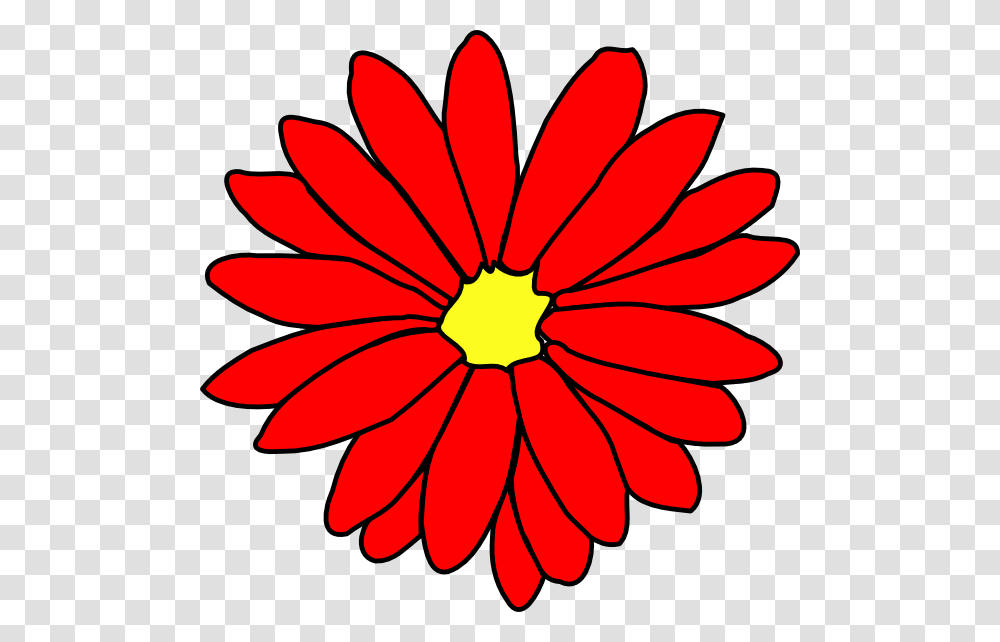 Daisies Clipart Daffodil Flower Red Daisy Clip Art Pink Daisy Clipart, Plant, Blossom, Petal, Dahlia Transparent Png