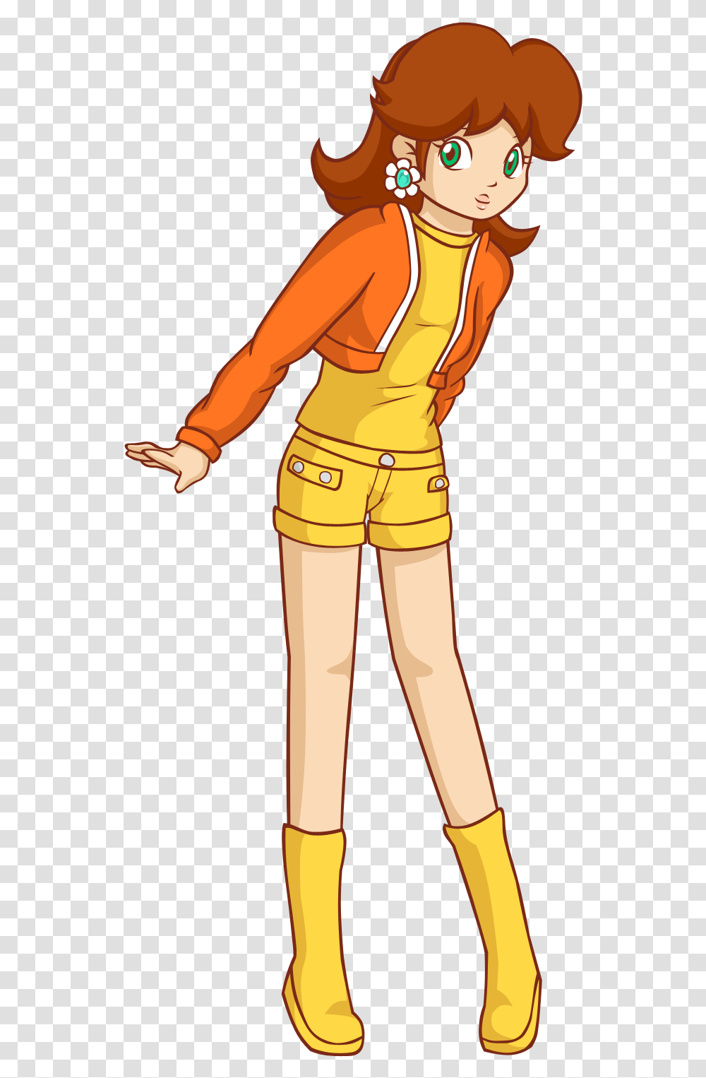 Daisies Drawing Princess Princess Peach Normal Clothes, Toy, Person, Human, Figurine Transparent Png