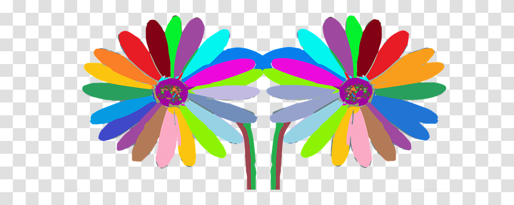 Daisy Nature, Purple, Ornament, Pattern Transparent Png