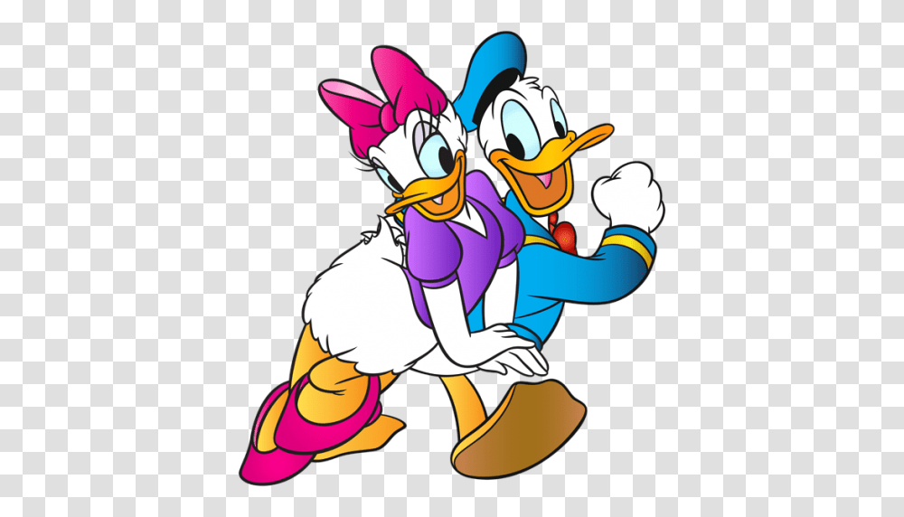 Daisy And Donald Duck, Person, Human, Super Mario Transparent Png
