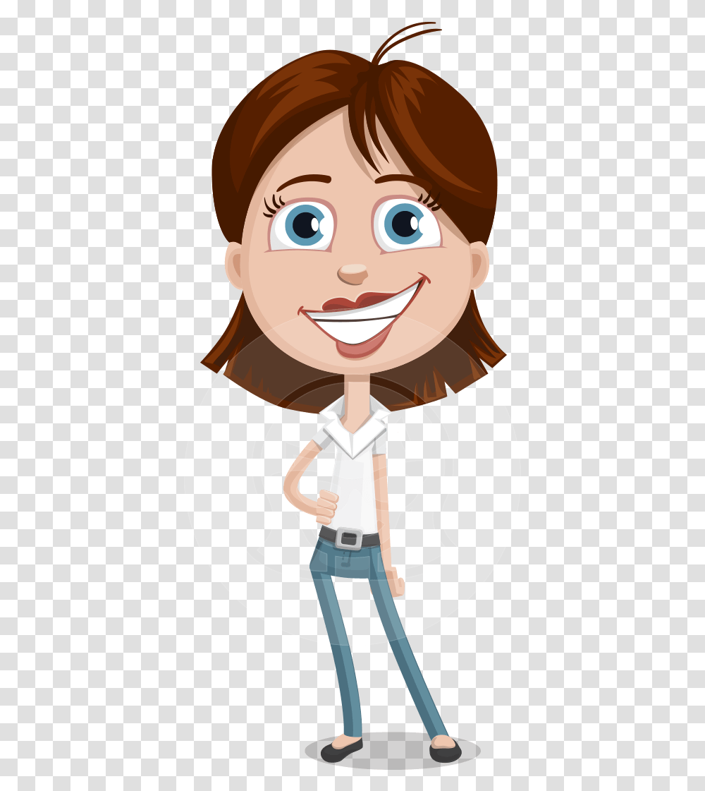 Daisy Anything But Lazy Clipart Girl With A Ipad, Toy, Face, Head, Drawing Transparent Png