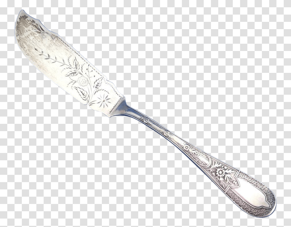 Daisy By Towle Sterling Silver Master Butter Knife Knife, Weapon, Weaponry, Letter Opener, Blade Transparent Png