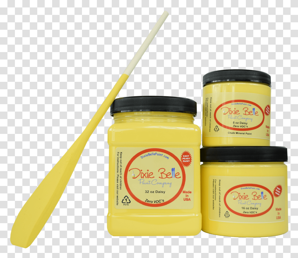 Daisy Chalk Mineral Paint Is A Bright Vibrant Sunshiney, Mayonnaise, Food Transparent Png