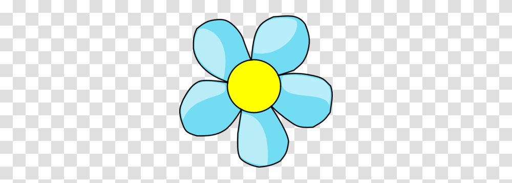 Daisy Clipart Blue Daisy, Light Transparent Png