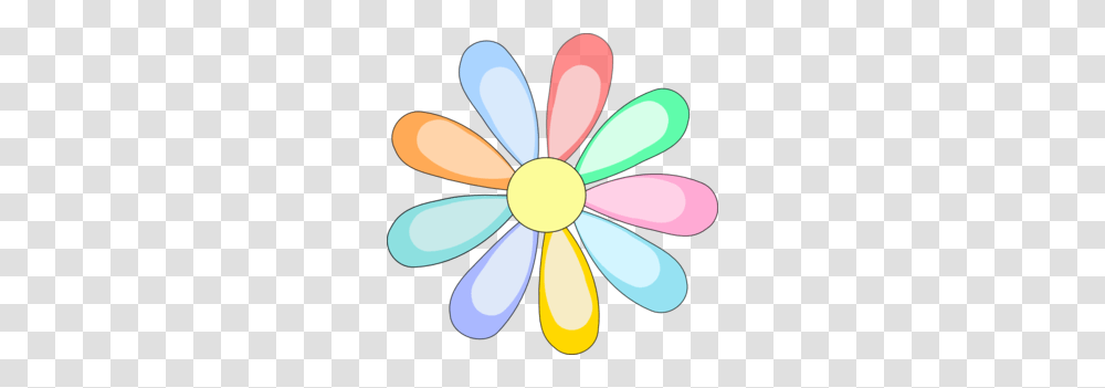 Daisy Clipart Colorful Flower, Light, Cutlery, Plant, Daisies Transparent Png