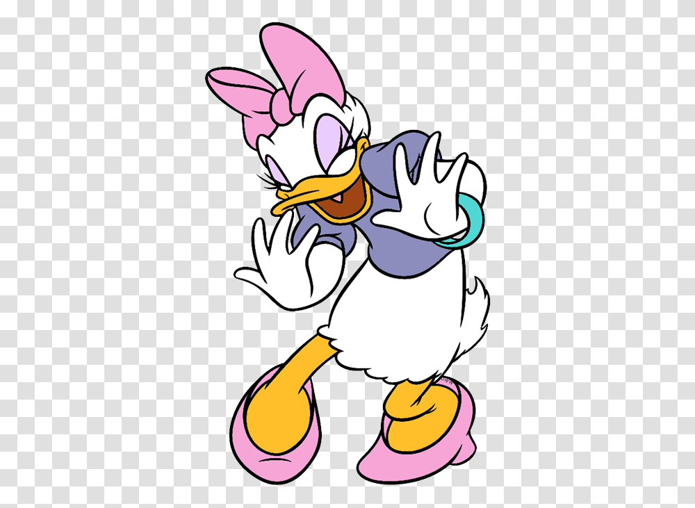 Daisy Duck Clip Art Disney Clip Art Galore, Hook, Animal, Claw, Seed Transparent Png