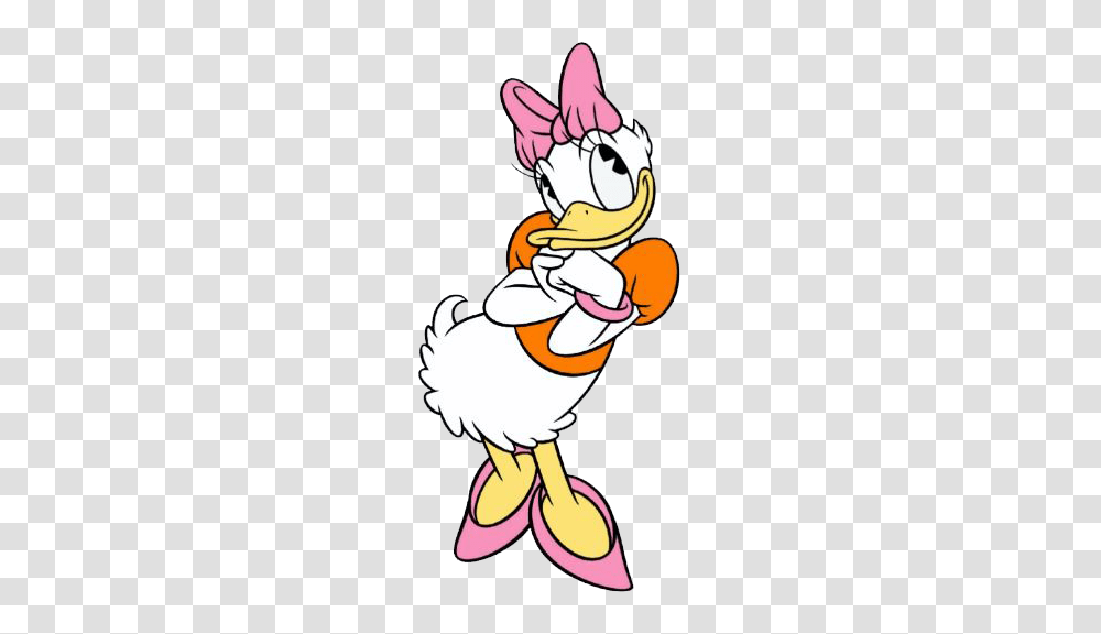 Daisy Duck Clipart, Bird, Animal, Fowl, Waterfowl Transparent Png