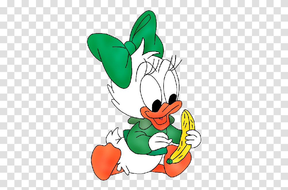 Daisy Duck Disney Clip Art Image Chellye Disney, Elf, Food Transparent Png