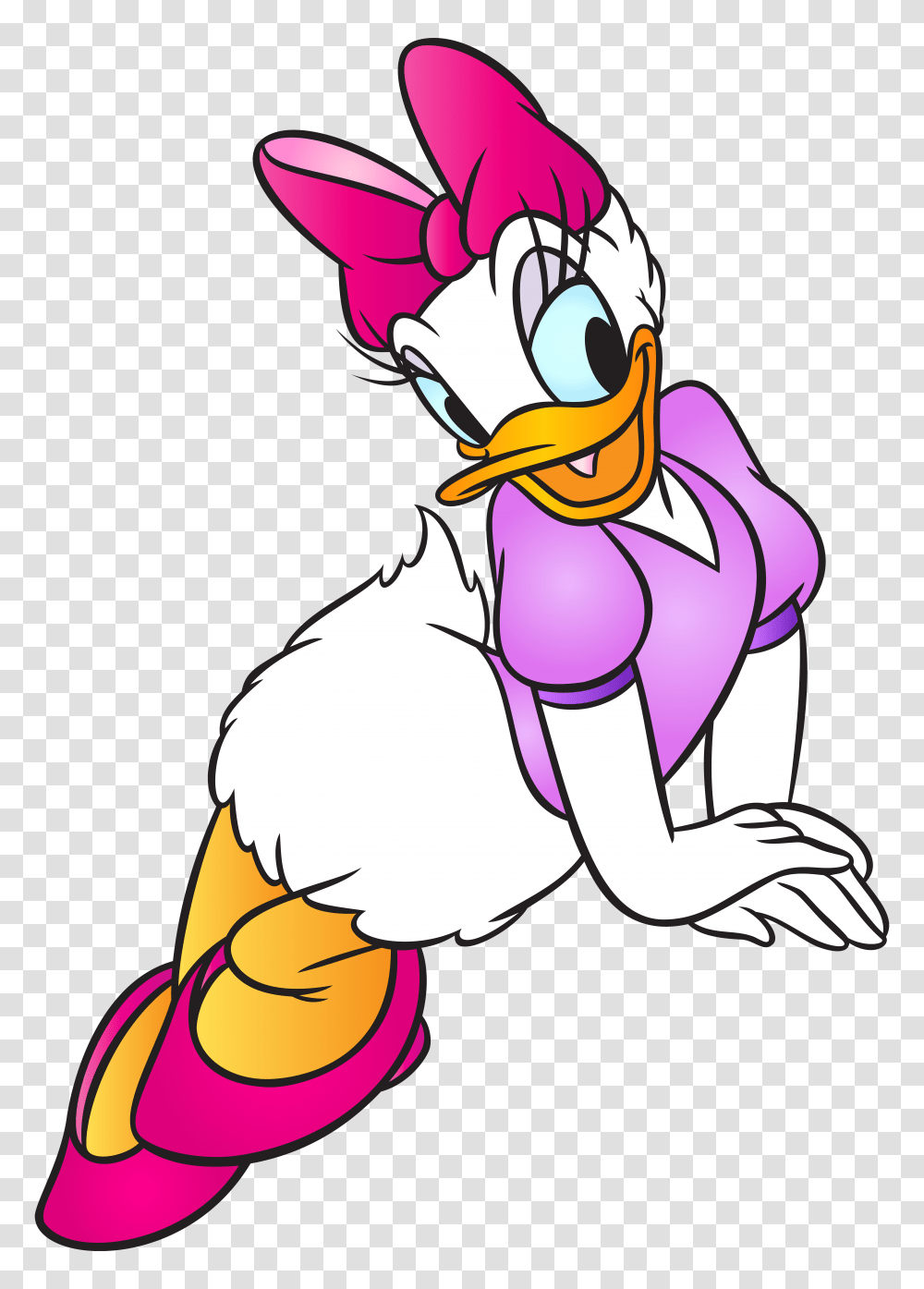 Daisy Duck Free Clip Art, Comics, Book Transparent Png