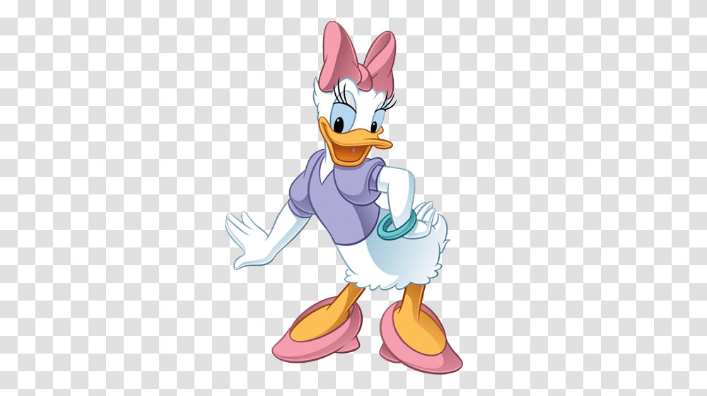 Daisy Duck, Person, People, Animal, Bird Transparent Png