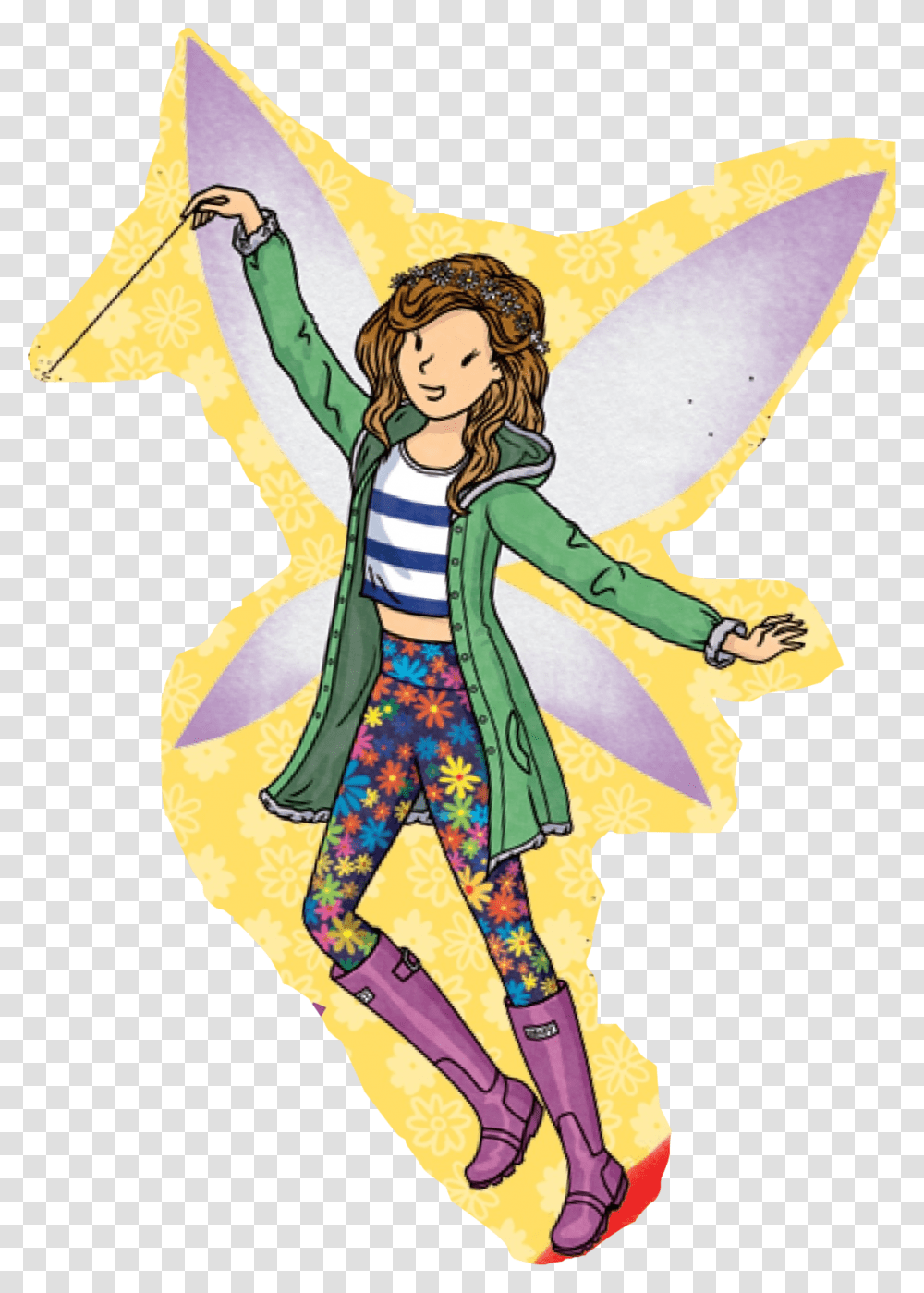 Daisy Festival Rainbow Magic Special Edition Fairies, Person, Performer, Leisure Activities Transparent Png