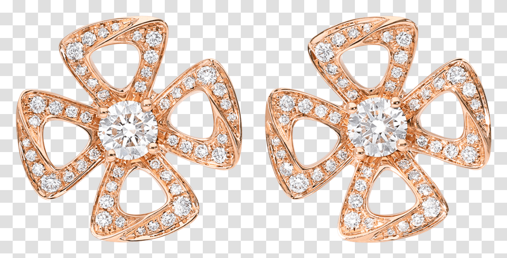 Daisy Flower Gold Earrings, Accessories, Accessory, Jewelry, Brooch Transparent Png
