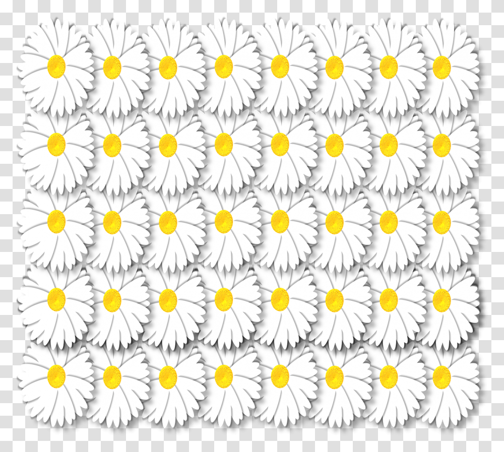 Daisy, Label, Rug, Pattern Transparent Png