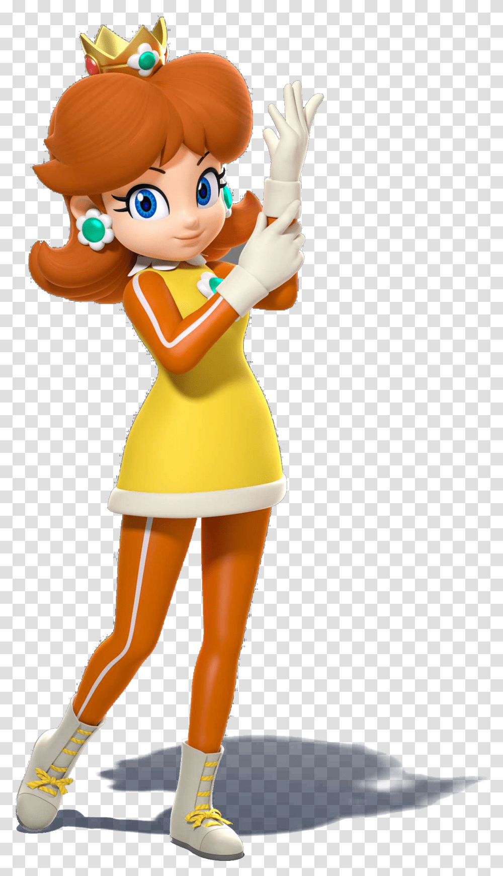 Daisy Mario And Sonic, Figurine, Person, Human, Doll Transparent Png