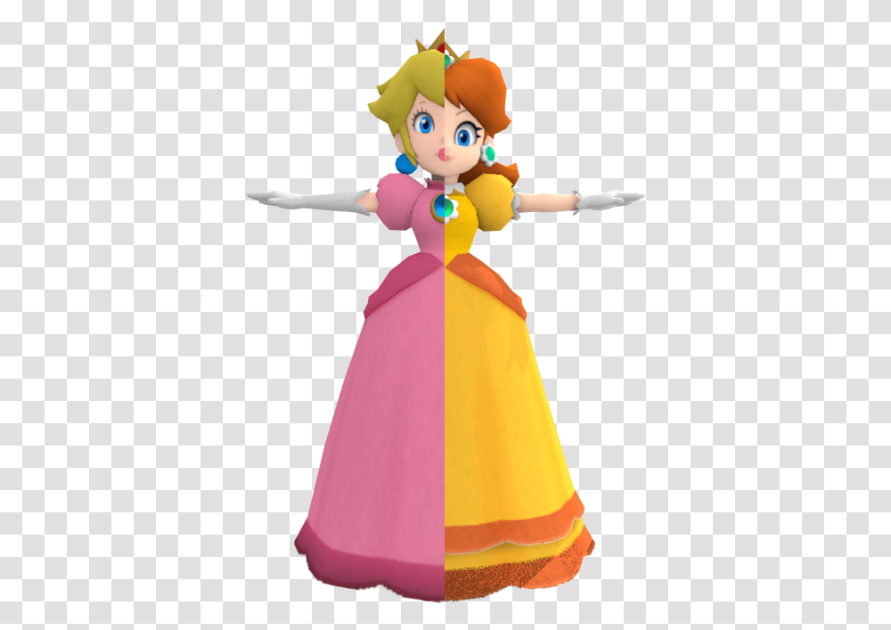 Daisy Mario Kart, Doll, Toy, Apparel Transparent Png
