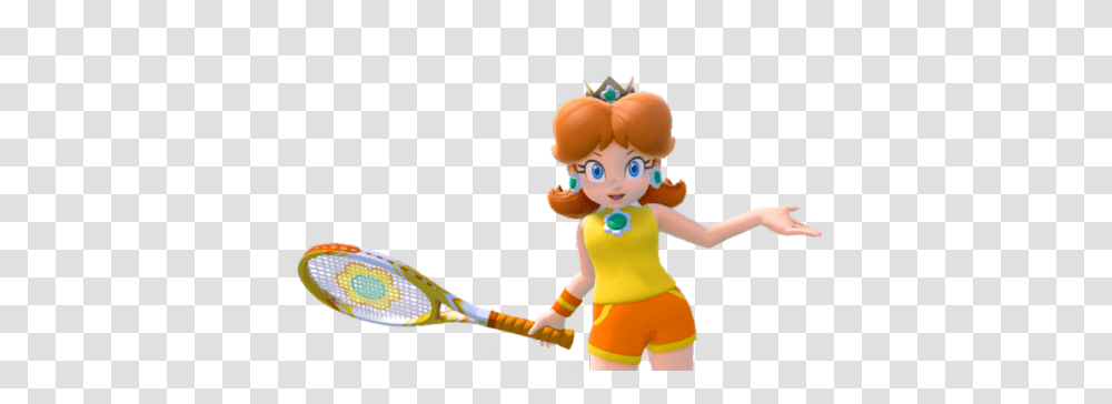 Daisy Mario Tennis Know Your Meme, Tennis Racket, Person, Human, Doll Transparent Png