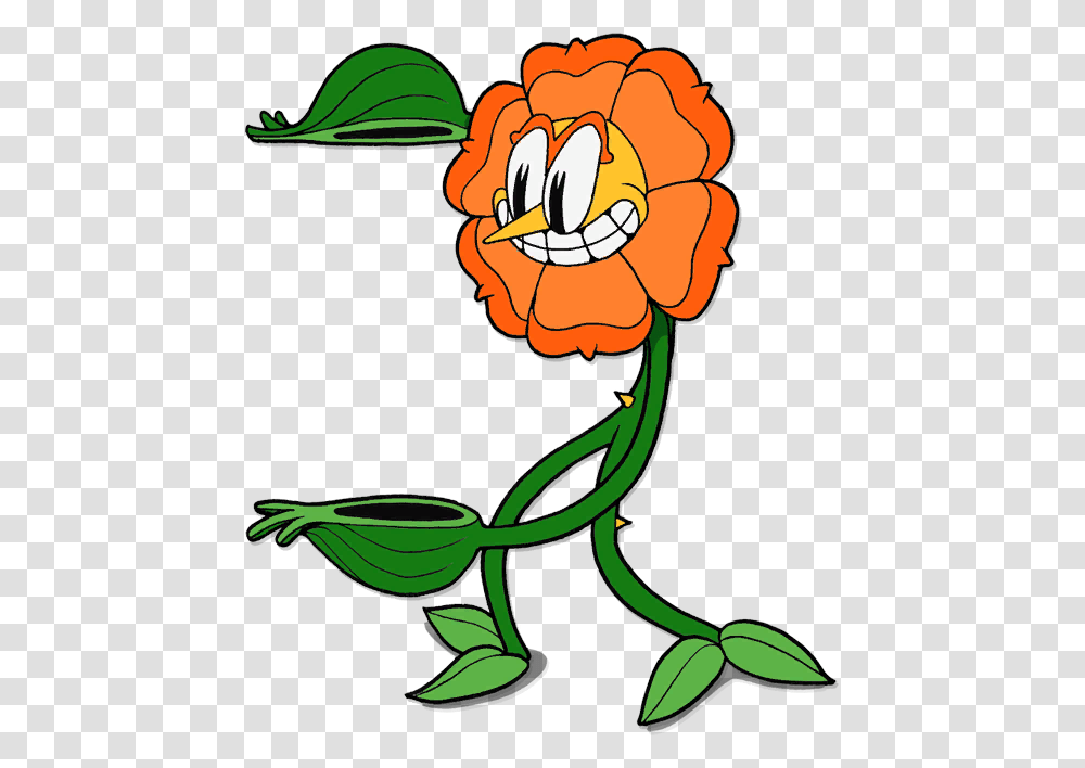 Daisy Pot Cuphead Cuphead, Plant, Produce, Food, Leaf Transparent Png