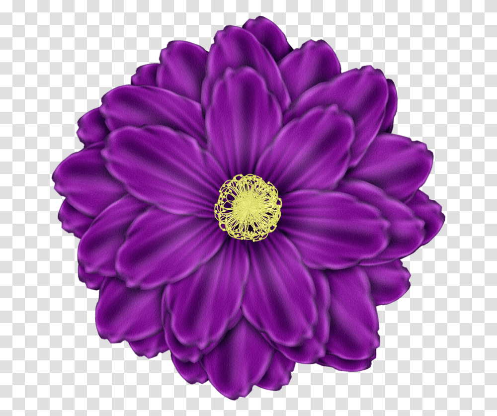 Daisy Purple Image Purple Flower Clipart, Plant, Dahlia, Blossom, Daisies Transparent Png