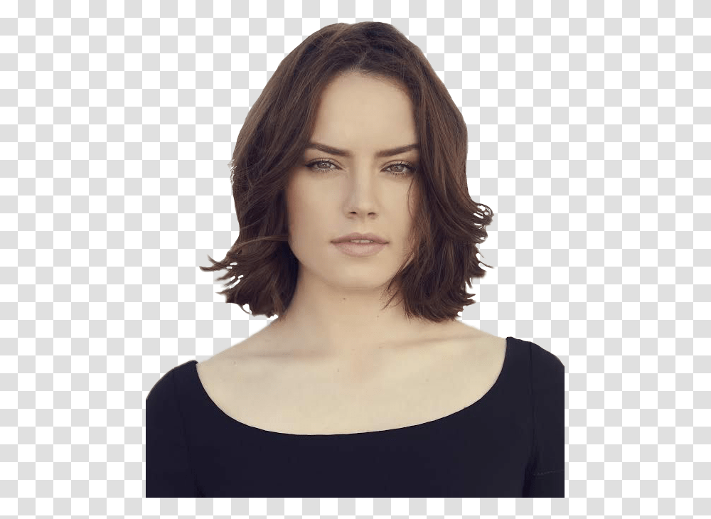 Daisy Ridley, Face, Person, Human, Female Transparent Png