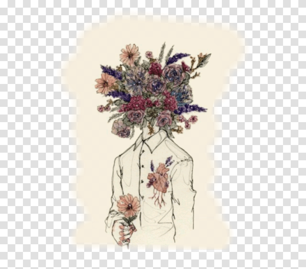 Daisy Tumblr, Floral Design, Pattern Transparent Png
