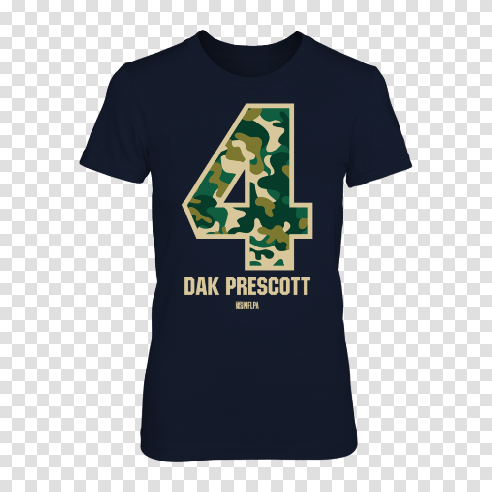 Dak Prescott T Shirts Gifts, Apparel, T-Shirt Transparent Png
