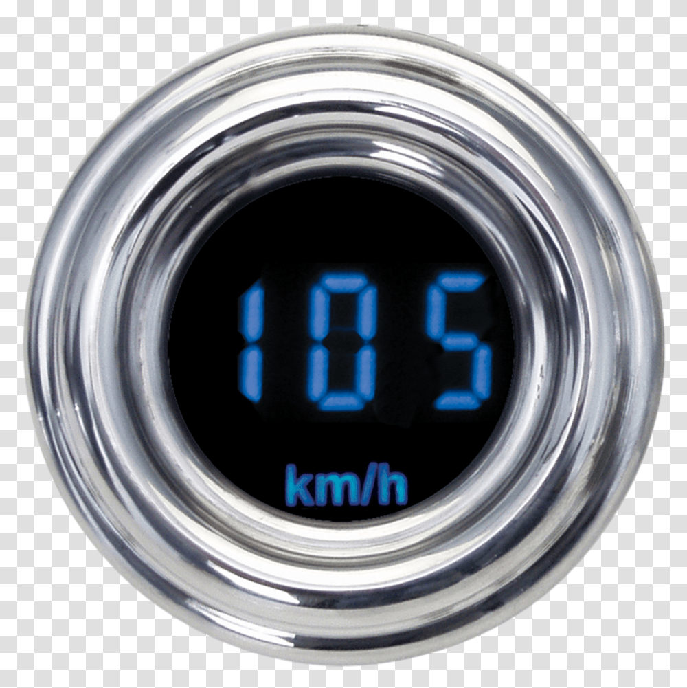 Dakota Digital Blue Kph 4000 Series Mini Speedometer, Bowl, Gauge, Sphere Transparent Png