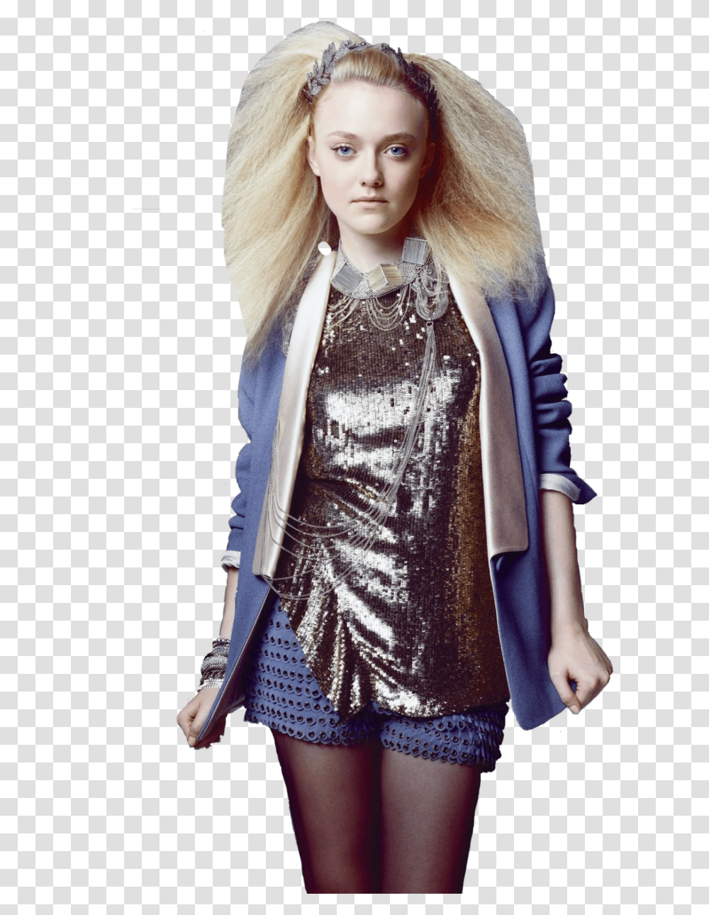 Dakota Fanning Marie Claire, Person, Toy, Doll Transparent Png