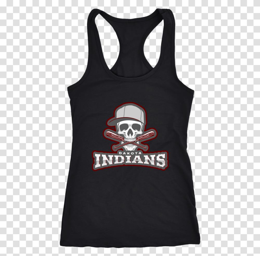 Dakota Indians Baseball Skull Design Senior Best Friends Shirts, Clothing, Apparel, Tank Top, T-Shirt Transparent Png